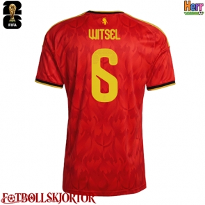 Belgien Axel Witsel #6 Hemmatröja VM 2026 Kortärmad